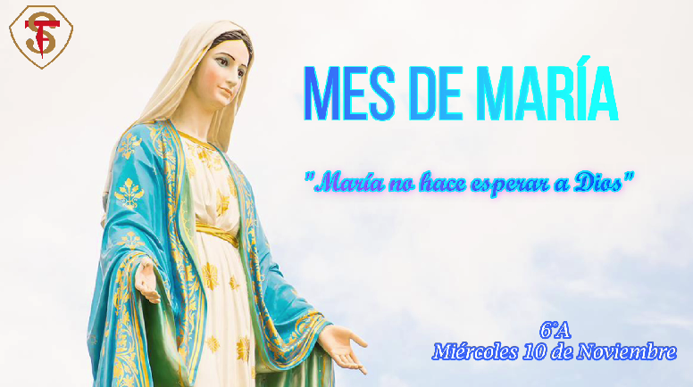 Oración Mes de María 6°A