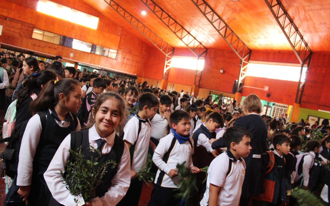 Semana Santa en la Escuela San Francisco de Asís de Renaico